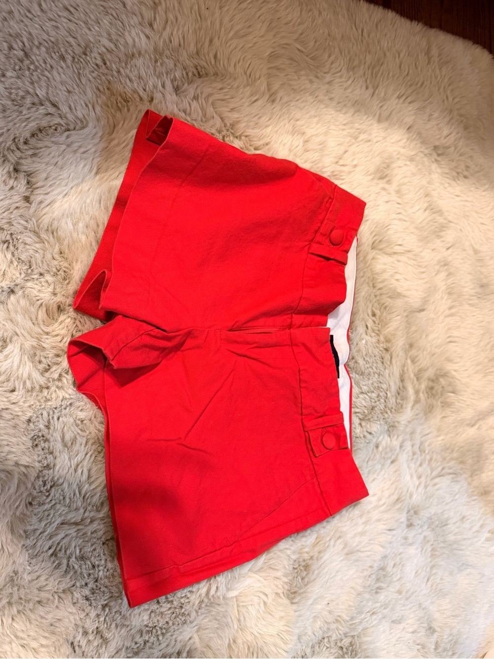 Banana Republic Red High-Waist Women's Shorts